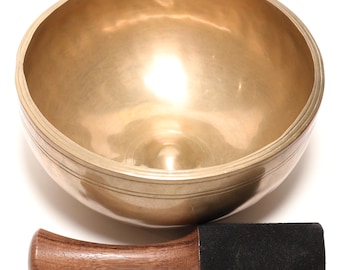 Lingam singing bowl 20cm - Lingam Healing Bowl 7.8’’ - Tibetan healing bowl - 7 metals singing bowl - Tibetan bowl 7 metals