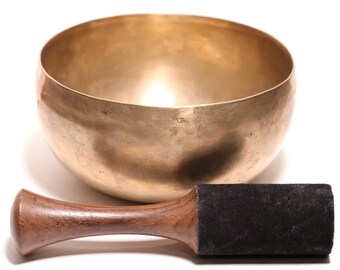 Tibetan Bowl of Ancient Tradition 16cm | Handmade Singing Bowl Nepal | Ancient Tibetan Singing Bowl 6.3" | Handcrafted Sound Healing Bowl