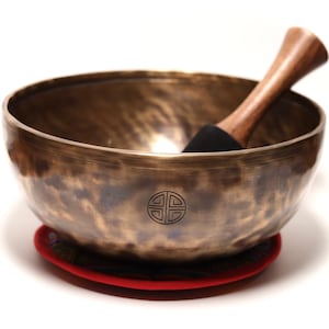 Full moon singing bowl Kasa 25 to 27 cm (9.8&quot; to 10.6&quot;) Tibetan Full moon singing bowl - Authentic Full moon singing bowl