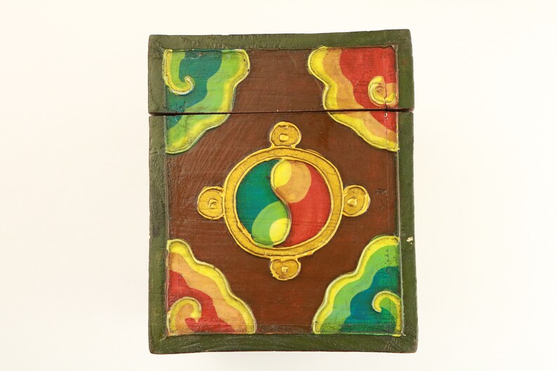 Tibetan wooden jewelry box-Tibetan jewelry box
