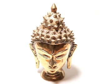 Buddha Head 22cm (8.6") 1.9kg - Handmade Buddha head
