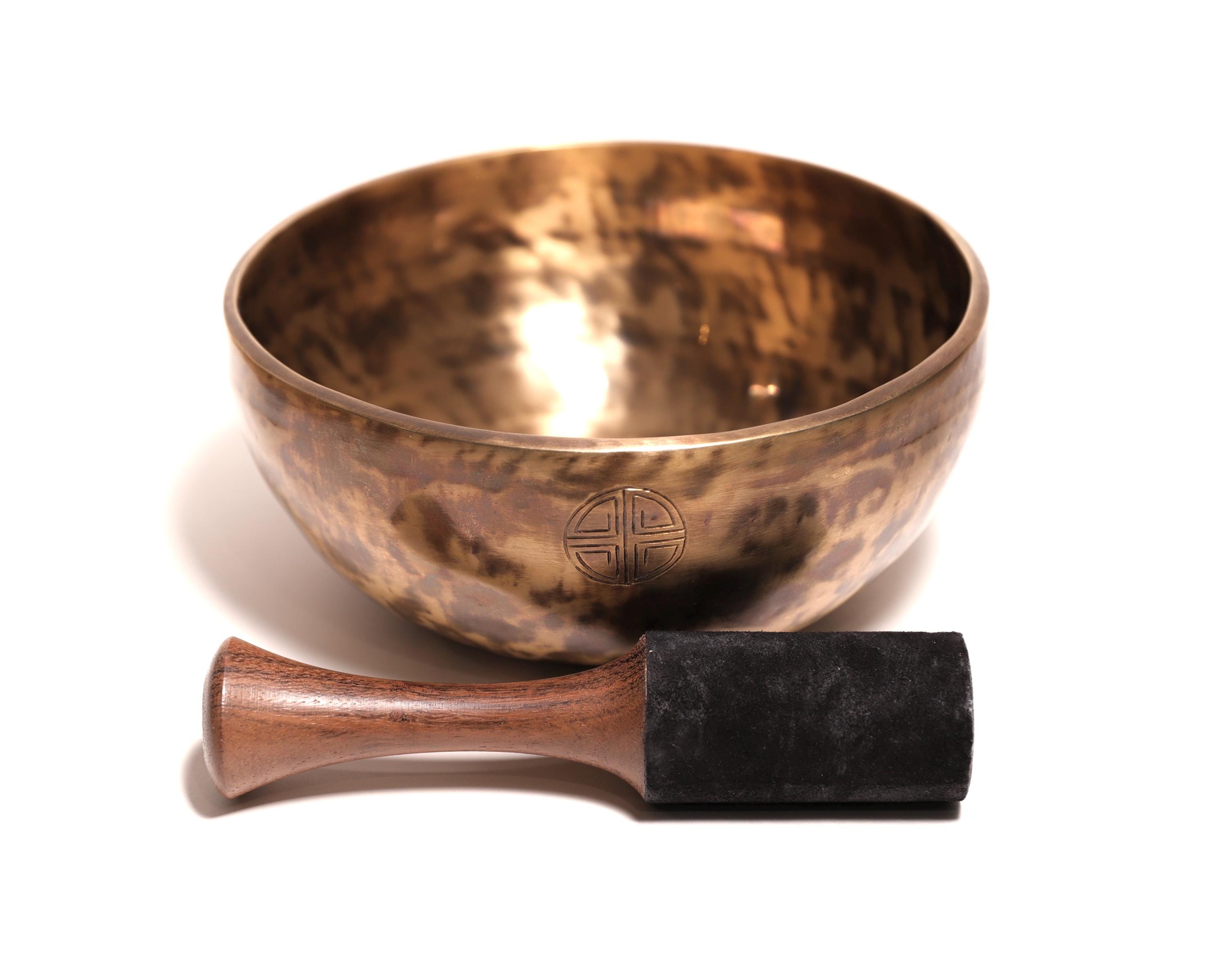 フルムーンシンギングボウル 20cm - チベットフルムーンシンギング