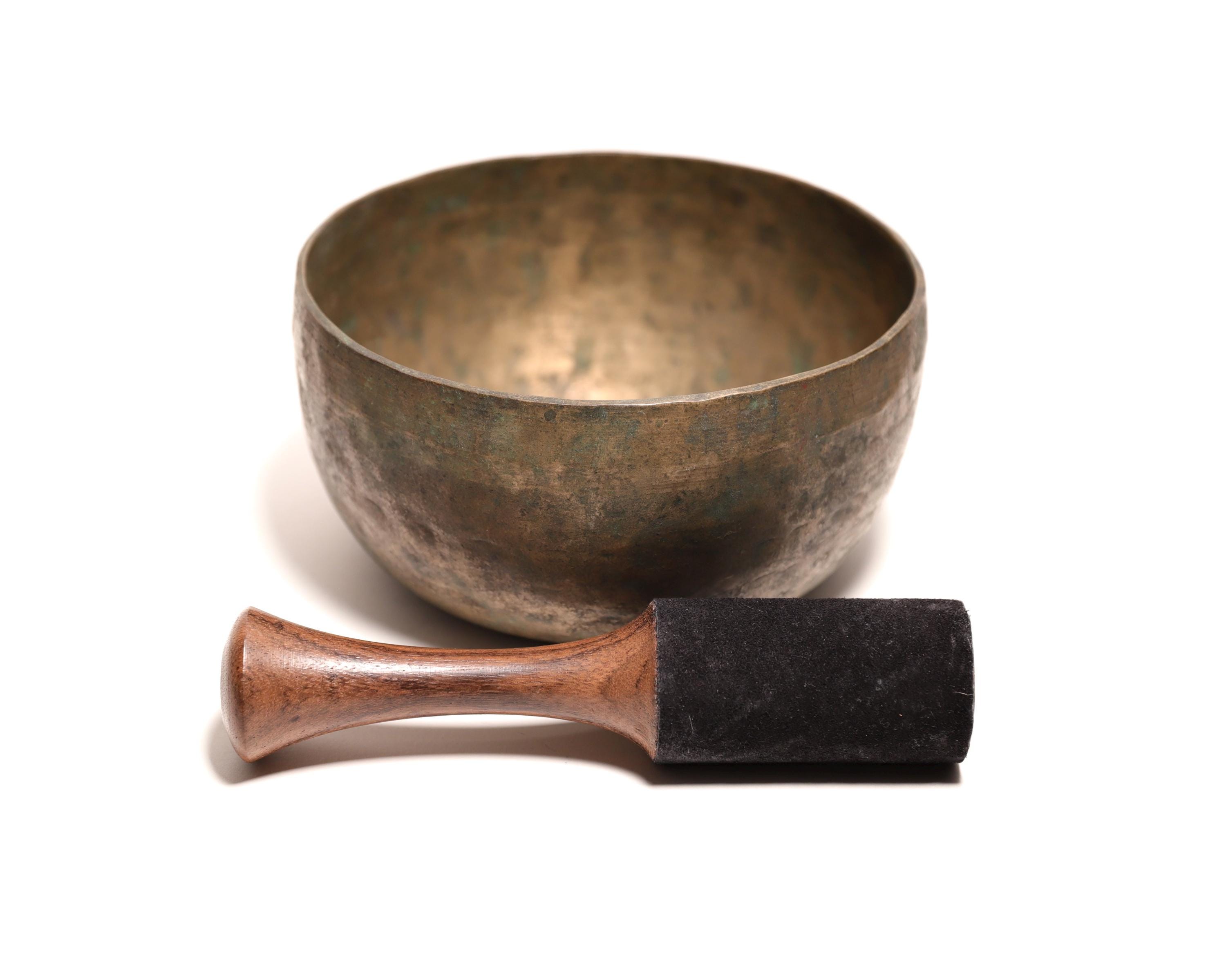 古代チベットシンギングボウル 17cm | ネパール製ハンドメイド