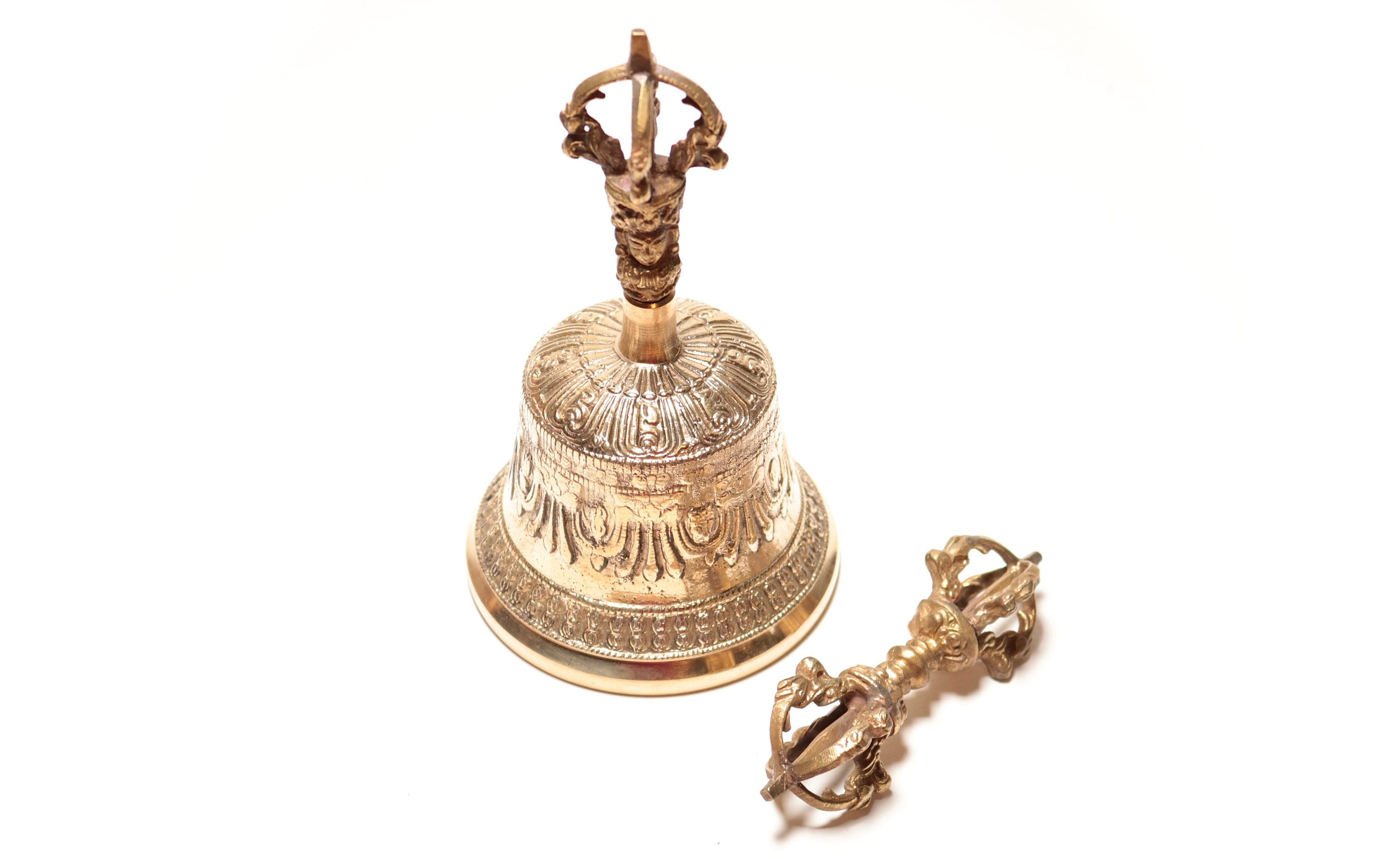 Tibetan Ghanta 16cm - Tibetan Ghanta 6.3" - Tibetan bell