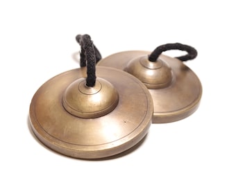 Tibetan Tingshas - 8cm 3.1" - Multiple designs