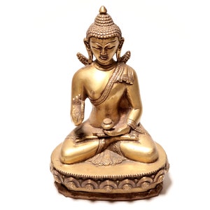 Buddha statue 19cm (7.5&quot;) 1.6kg - Handmade Buddha statue