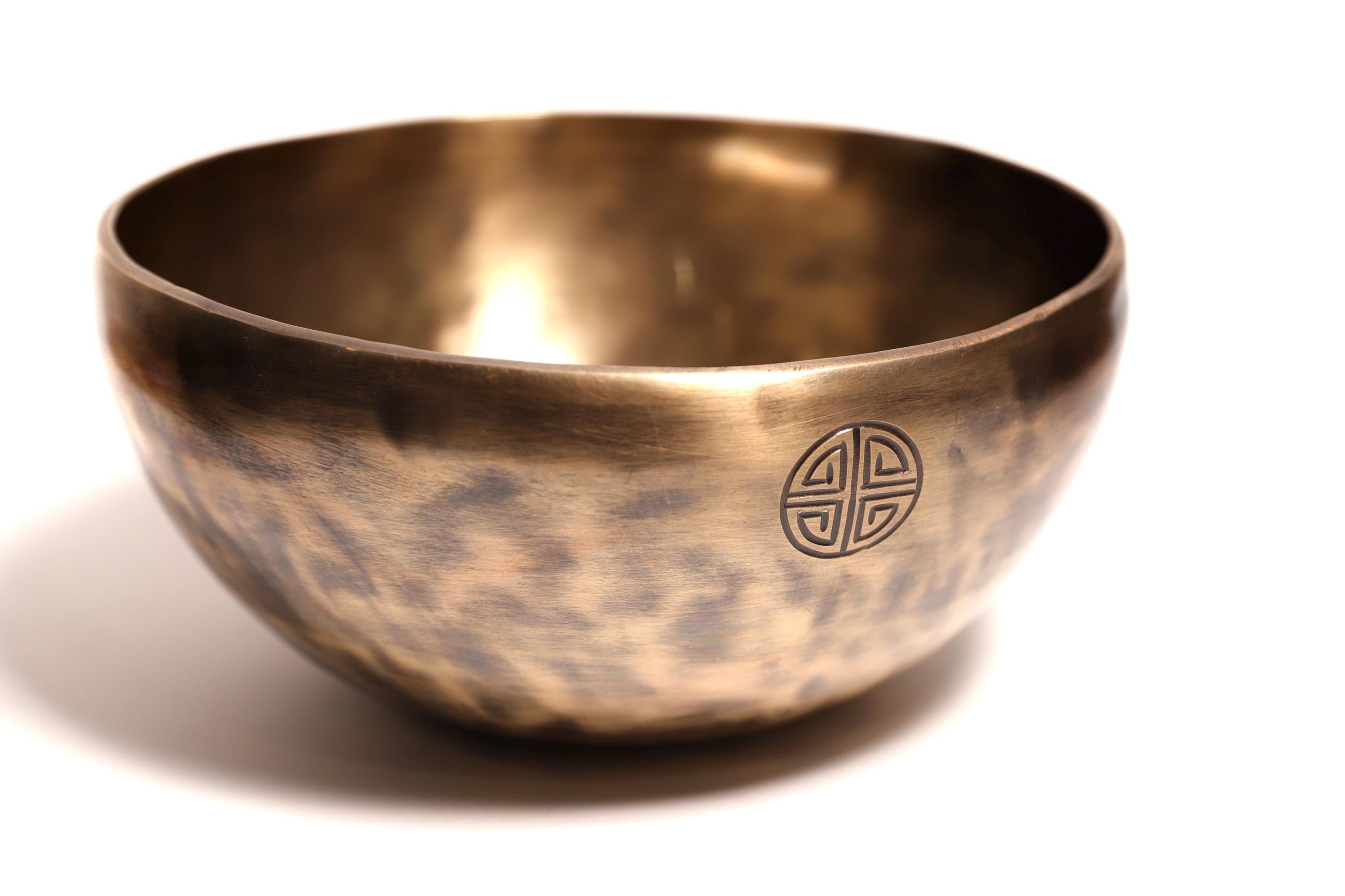 フルムーンシンギングボウル 17cm - チベットフルムーンシンギング