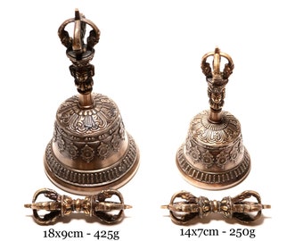 Tibetan Buddhist Bell 18cm 425g