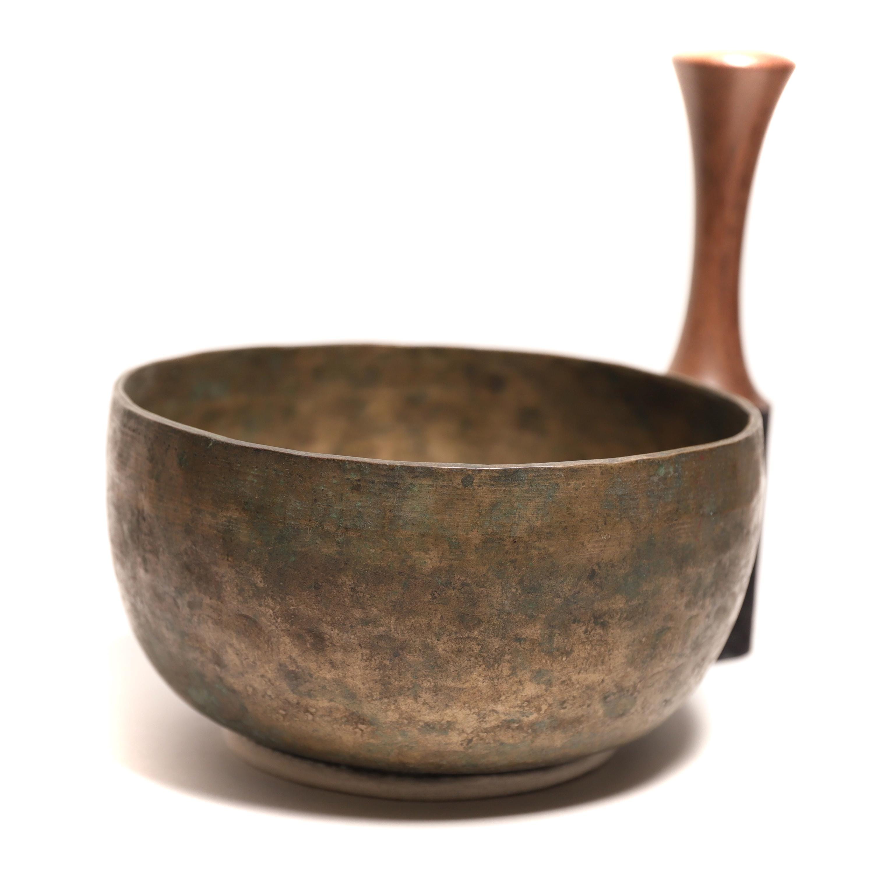 古代チベットシンギングボウル 17cm | ネパール製ハンドメイド