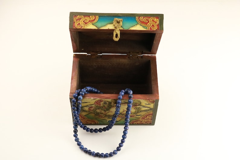 Tibetan wooden jewelry box-Tibetan jewelry box