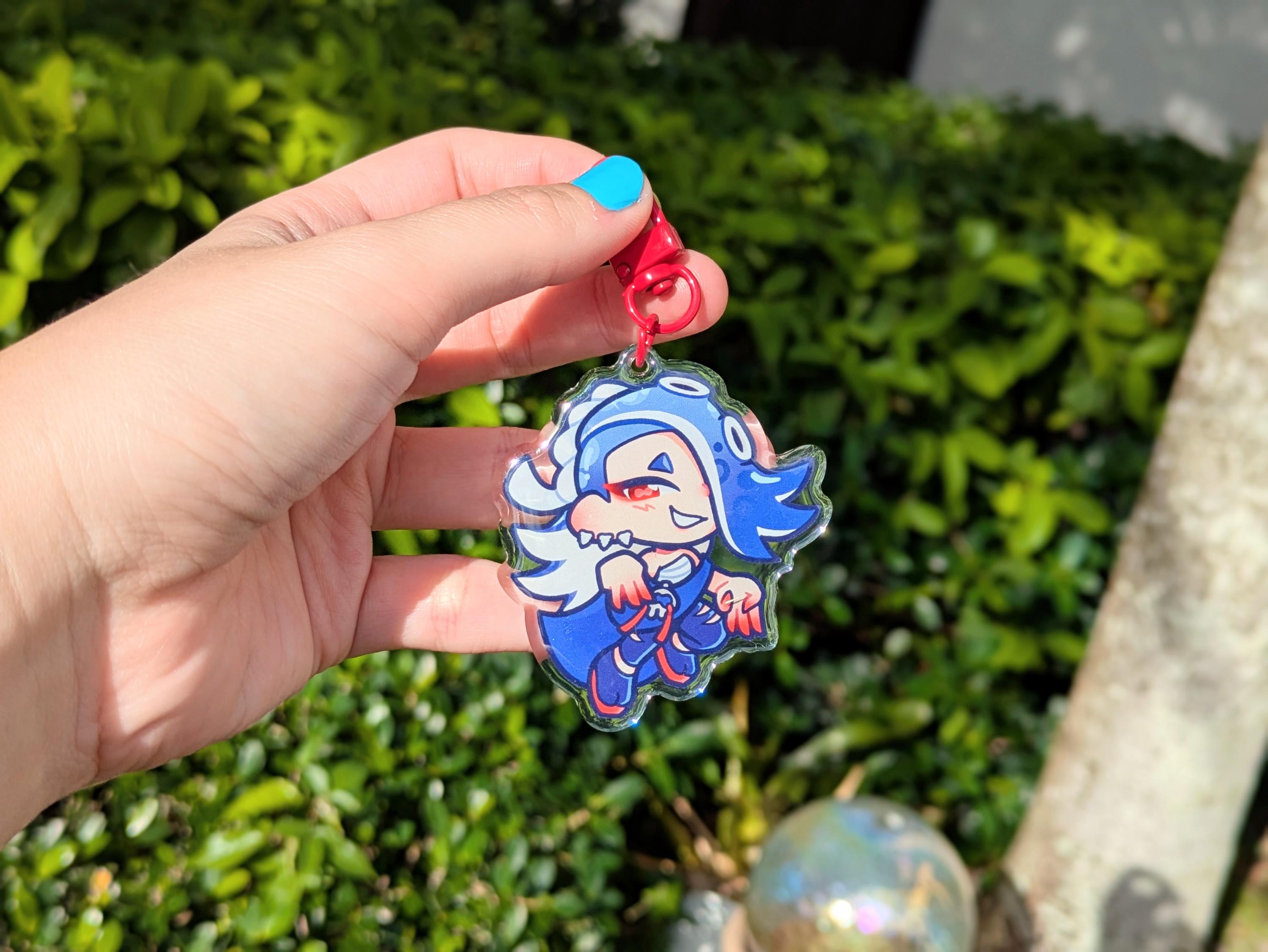 SPLATOON Shiver and Frye Deep Cut Acrylic Keychains | Cute Acrylic ...