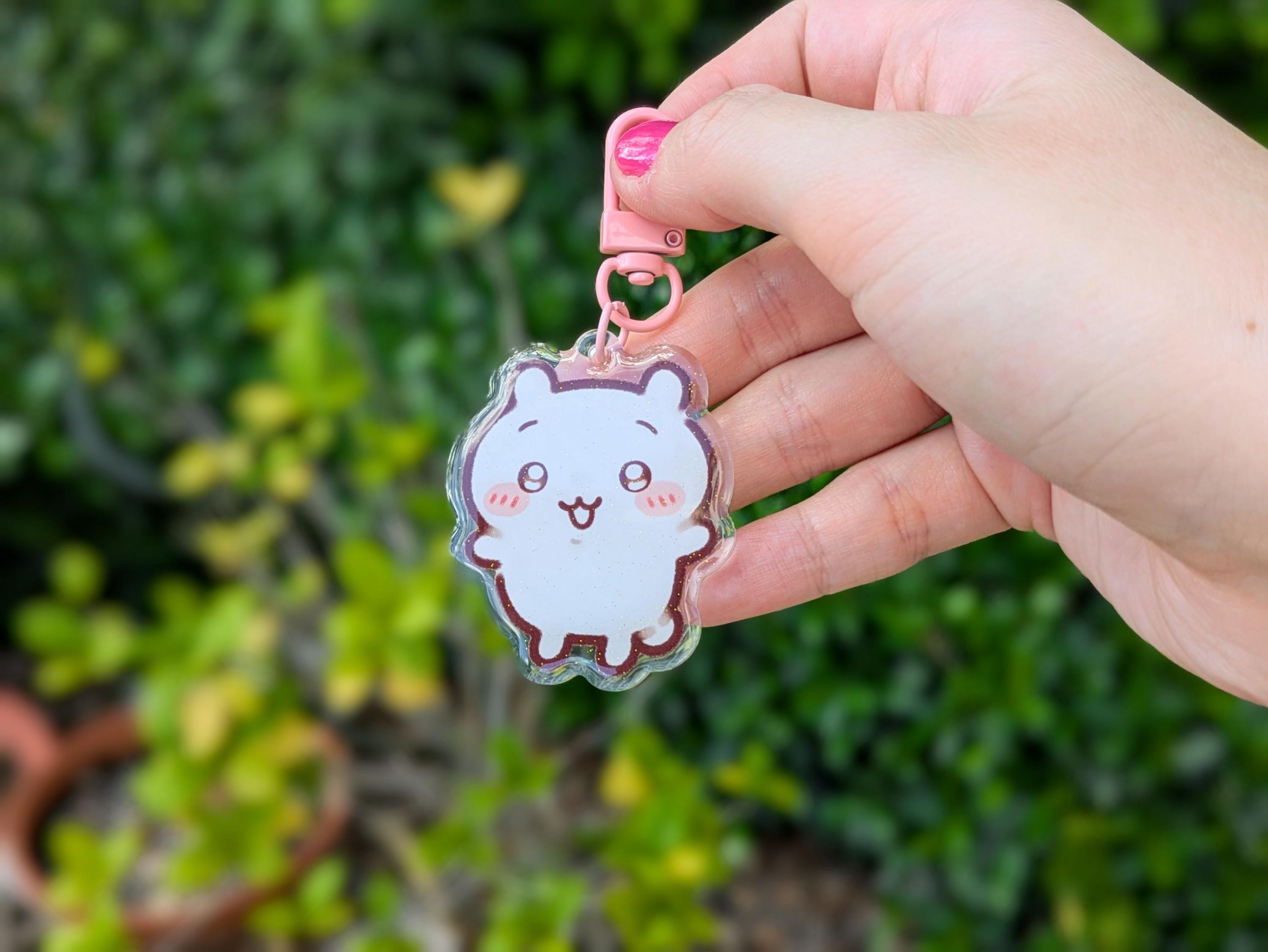Chiikawa Spring Keychain CHIIKAWA Chiikawa Hachiware Usagi Cute Acrylic Keychains | Cute Acrylic ...