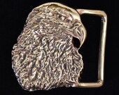 Leoma Lovegrove 1970 39 s Solid Brass Crocodile Caiman Vintage Belt Buckle