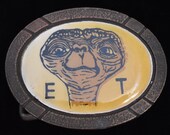 ET Movie Alien Steven Spielberg Vintage Belt Buckle