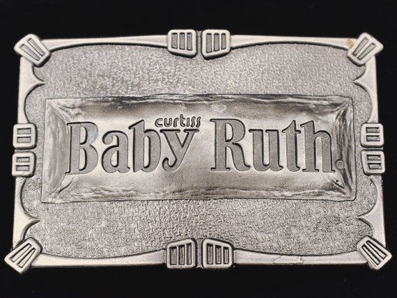 Baby Ruth Candy Bar Vintage Belt Buckle