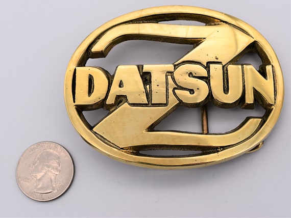 Datsun Z Nissan Sports Car Solid Brass 70s Vintag… - image 3