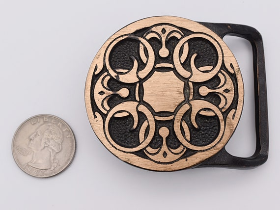 Tech Ether Guild "Baldric" Solid Brass 1970s Vint… - image 3