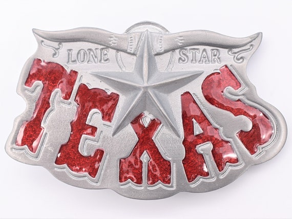 Texas Lone Star State Belt Buckle