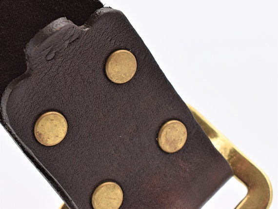 小物 1990s archive laces design lether belt Vintage Streetwear Archival Japanese Style Leather Belt 90s