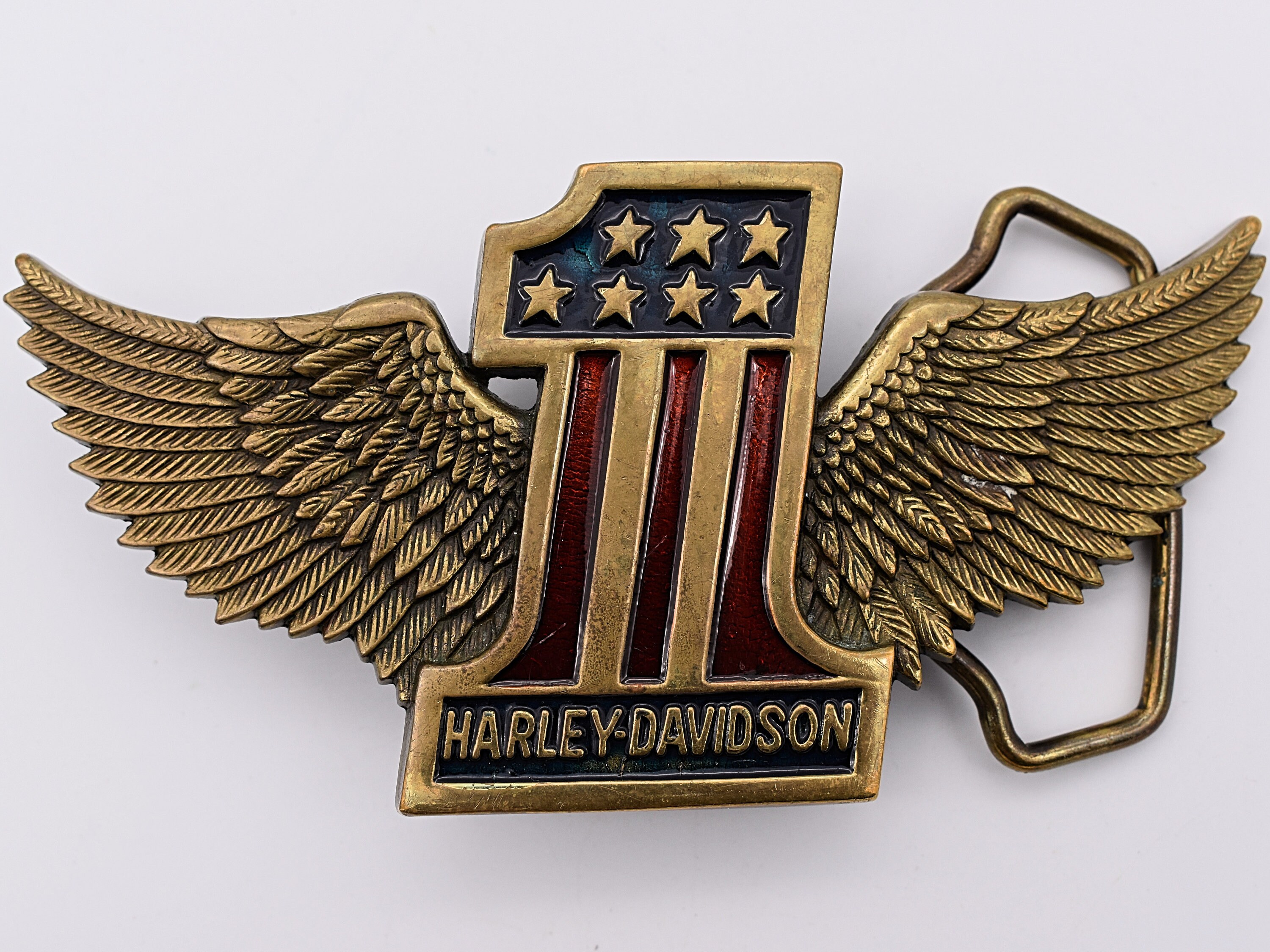 Harley Davidson 1 Wings American Flag 
