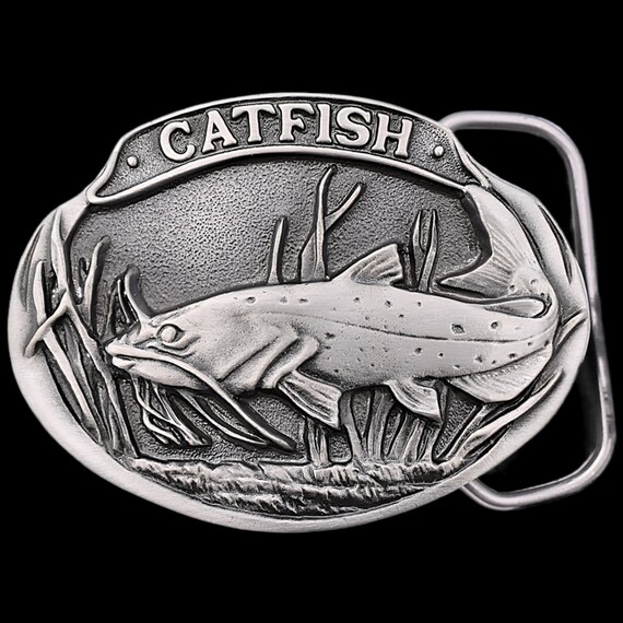 Fishing Belt Buckle - Fishing - Fisherman Fish Belt Buckles!