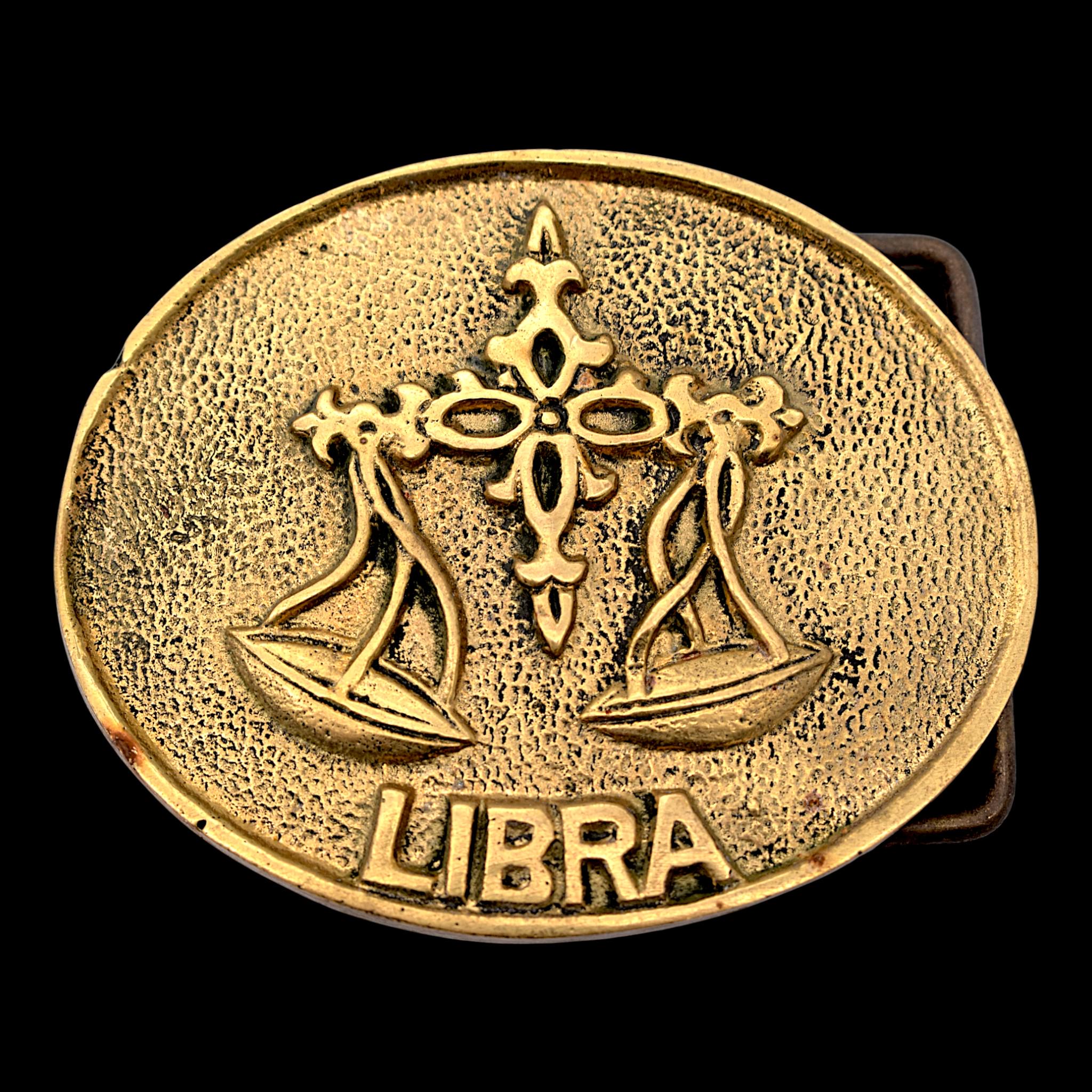 Libra Belt Buckle - Etsy