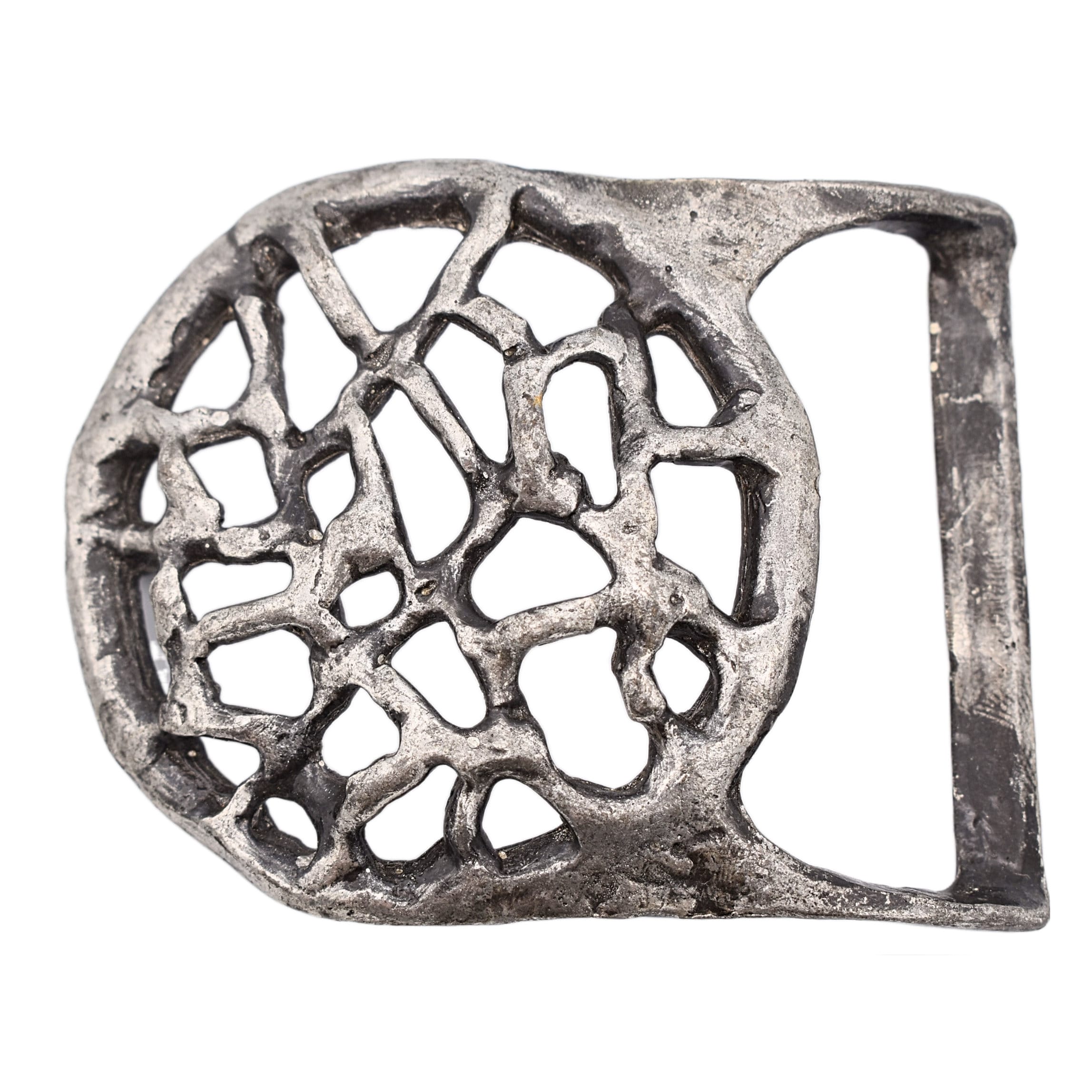 Vintage 60s Synek Belt Buckle Signed by Richard Synek 1969 NYC 37\