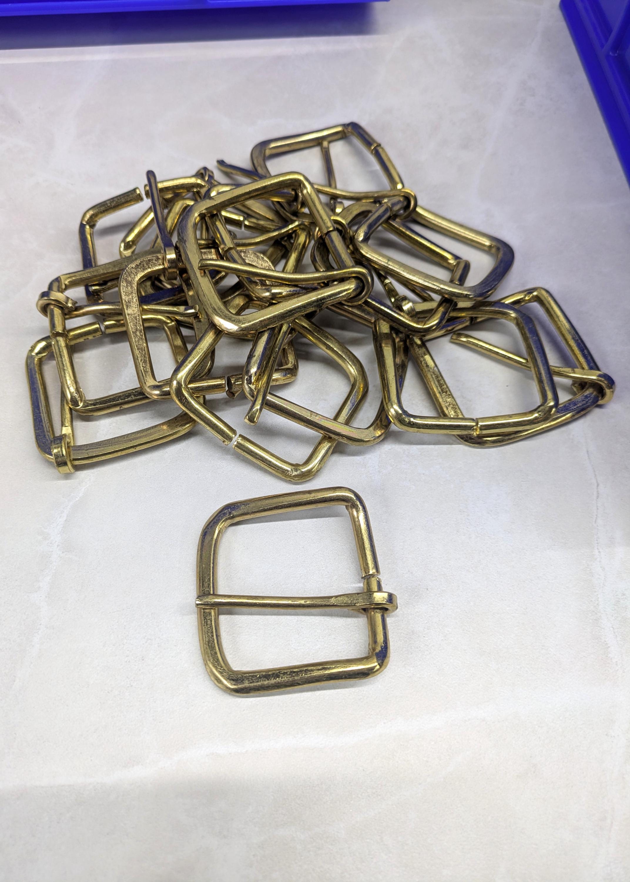 Vintage Solid Brass Belt Buckles - Etsy