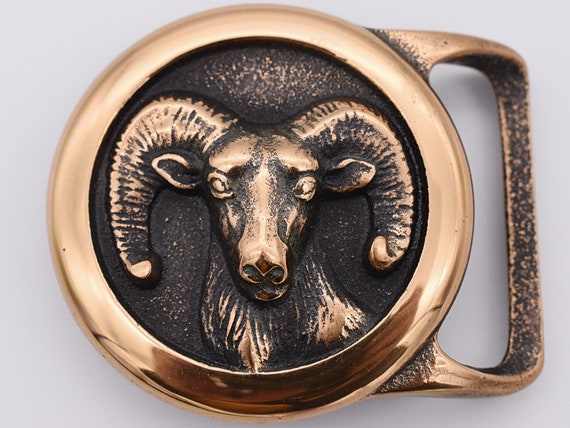 Tech Ether Guild "Big Horn" Solid Brass Vintage B… - image 1