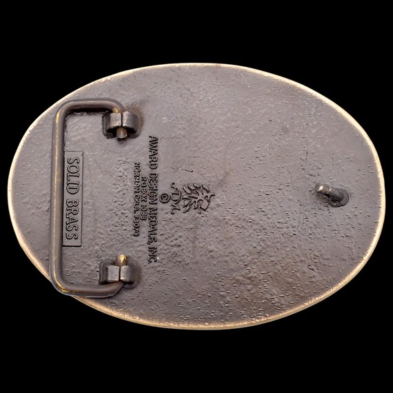 Solid Brass Wyoming The Equality State Vintage Be… - image 2