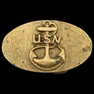 Us Navy Ship Belt Buckle - Etsy
