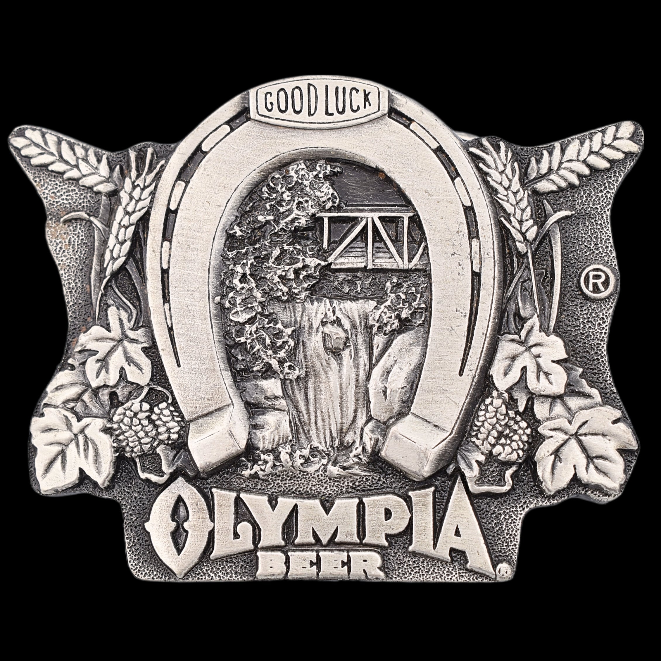 Olympia Beer Bottle Opener 1970s Vintage Belt Buckle