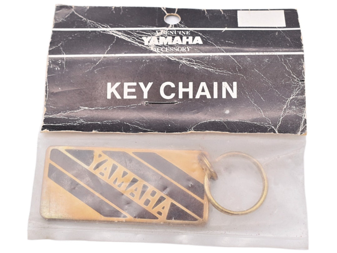 Yamaha Keychain Solid Brass Official Yamaha Licensed Genuine Accessory Etsy