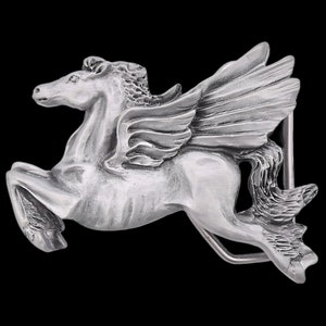 Pegasus Mythical Fantasy Belt Buckle