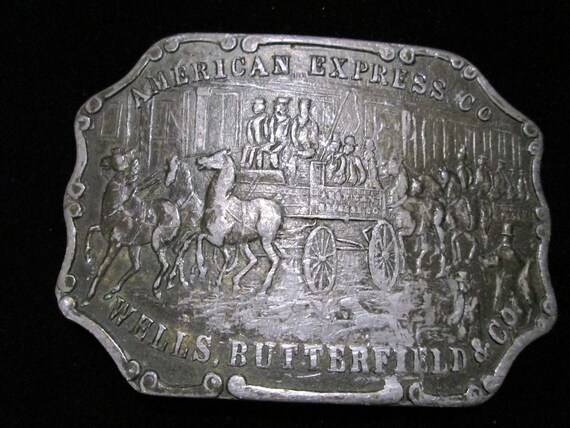 American Express Wells Butterfield & Co Vintage Be