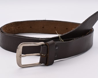 Used Genuine Leather Belt Size 28-32