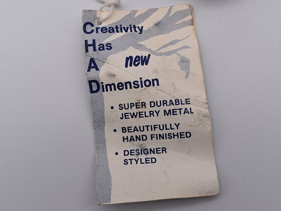 Abstract 1970s Handmade Vintage Belt Buckle - image 4