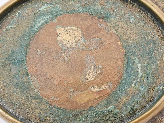 Tech Ether Guild Blank Solid Brass Vintage Belt B… - image 3