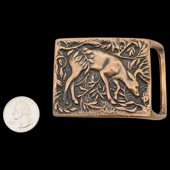 Tech Ether Guild "Whitetail" Solid Brass 1970s Vi… - image 3