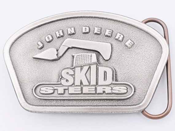 John Deere Skid Steers Vintage Belt Buckle
