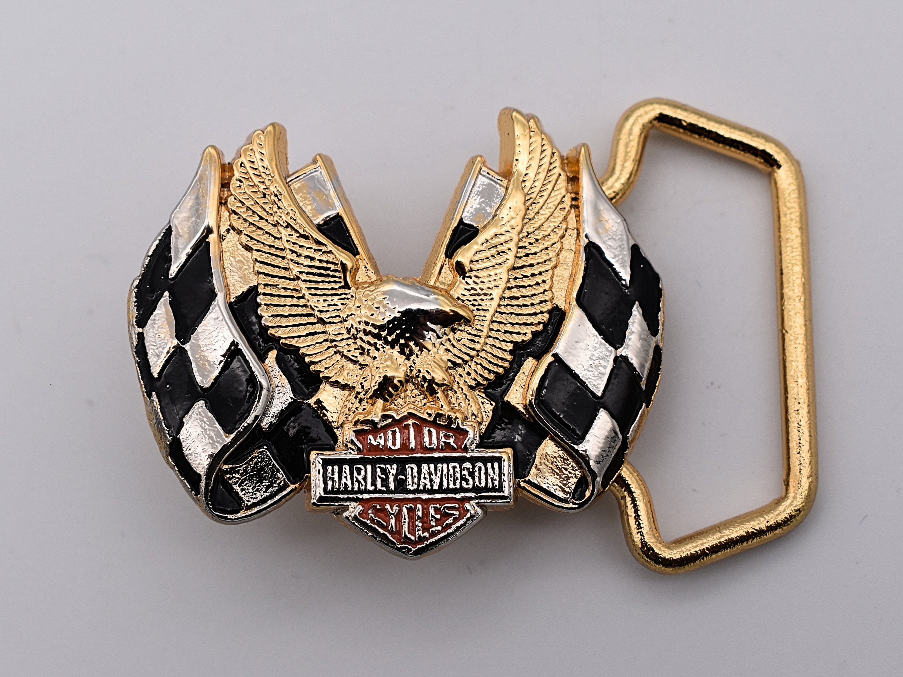 ⭐︎BARON BUCKLEバックル⭐︎ Vintage 1980 Baron Buckles Solid Brass Belt Buckle And