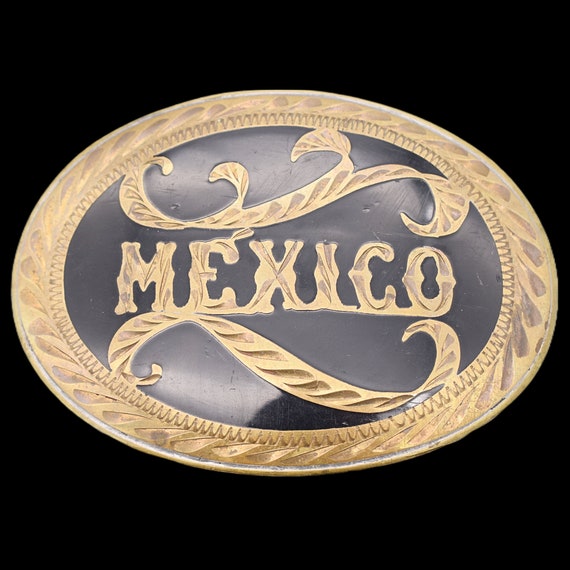 Mexico Vintage Belt Buckle