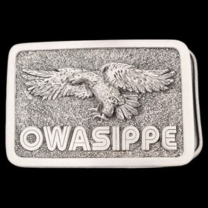 Owasippe Reservation BSA Boy Scouts of America Vintage Belt Buckle