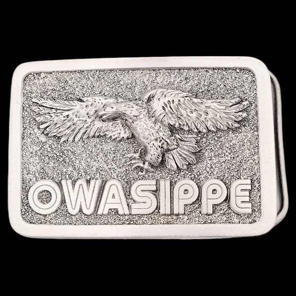 Owasippe Reservation BSA Boy Scouts of America Vintage Belt Buckle