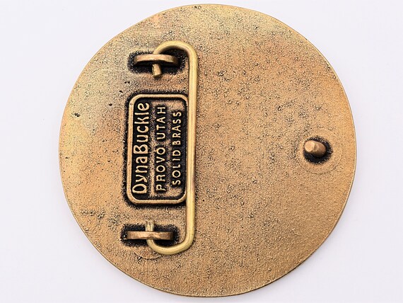 Northwest Traders Solid Brass Vintage Belt Buckle - image 2