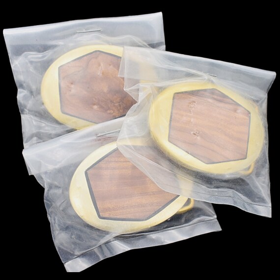 Olive Tree Wood Solid Brass Hexagon Trinity Buckl… - image 4