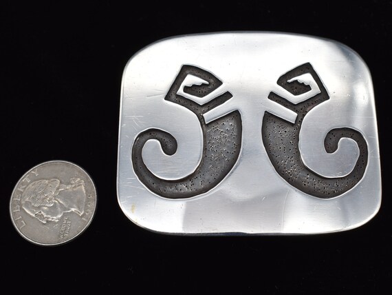 Sterling Silver Overlay Method Elemental Motif Vi… - image 3