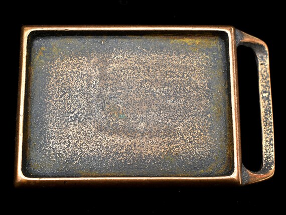 Tech Ether Guild Blank Solid Brass Vintage Belt B… - image 1