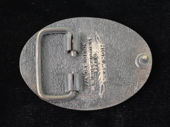 SMALL Flying Eagle Solid Bronze Southwestern Vint… - image 2