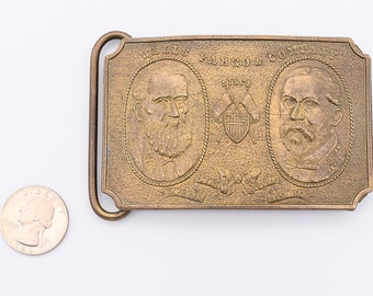 Wells Fargo & Co. Fairchild Original/fake Tiffany Solid Brass